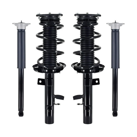 Set of 4 Front Quick Complete Strut Assembly-Rear Complete Shock Absorber Kit For 2014-2019 Ford Escape L4 2.0L