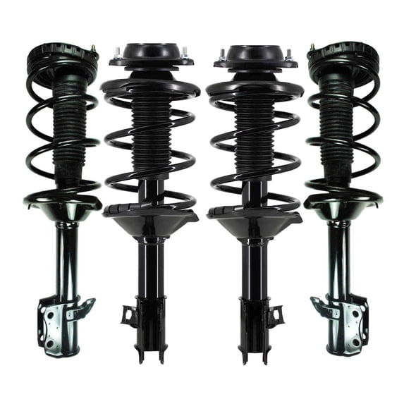 Set Front-Rear Quick Complete Strut-Coil Spring For 1998 1999 Subaru Legacy AWD
