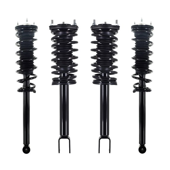 Set Front-Rear Quick Complete Strut-Coil Spring For 2007-2017 Lexus Ls460 V8 RWD