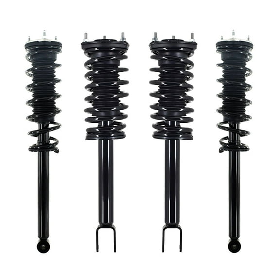 Set Front-Rear Quick Complete Strut-Coil Spring For 2007-2017 Lexus Ls460 V8 RWD