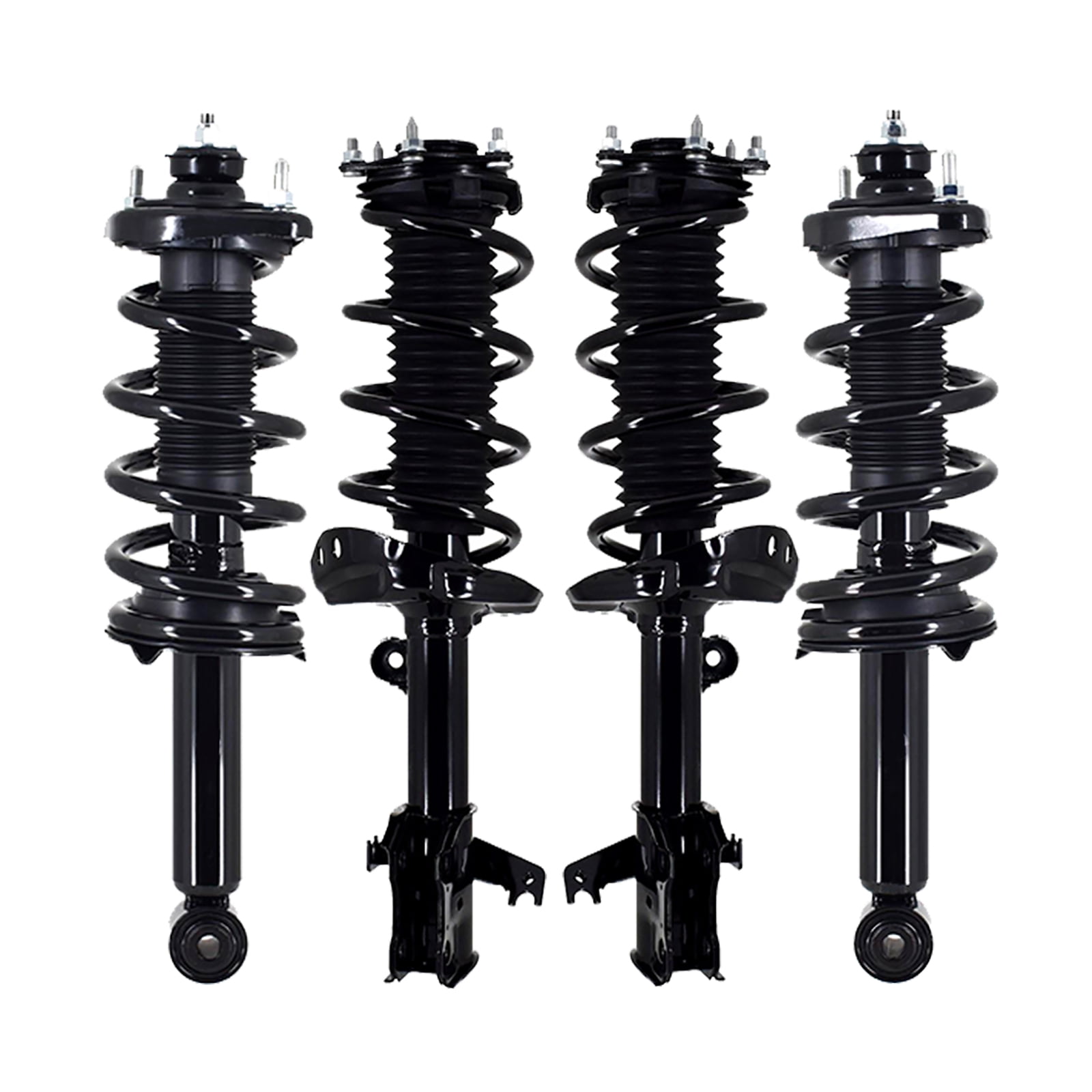 Spring Fwd Set Front-Rear Quick Complete Strut-Coil Spring For 2015 2016 Honda CR ...