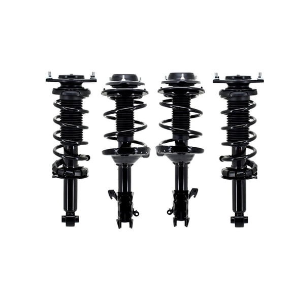 Set Front-Rear Quick Complete Strut-Coil Spring For 2015 2016 Subaru Legacy AWD