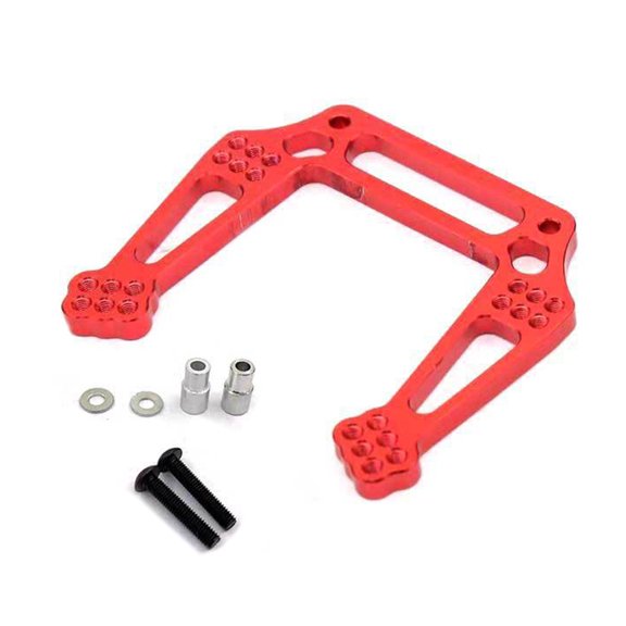 Set Front Suspension Bracket 1/10 Model Car Stable 2 for Remote Control Toy Parts Blue/Red