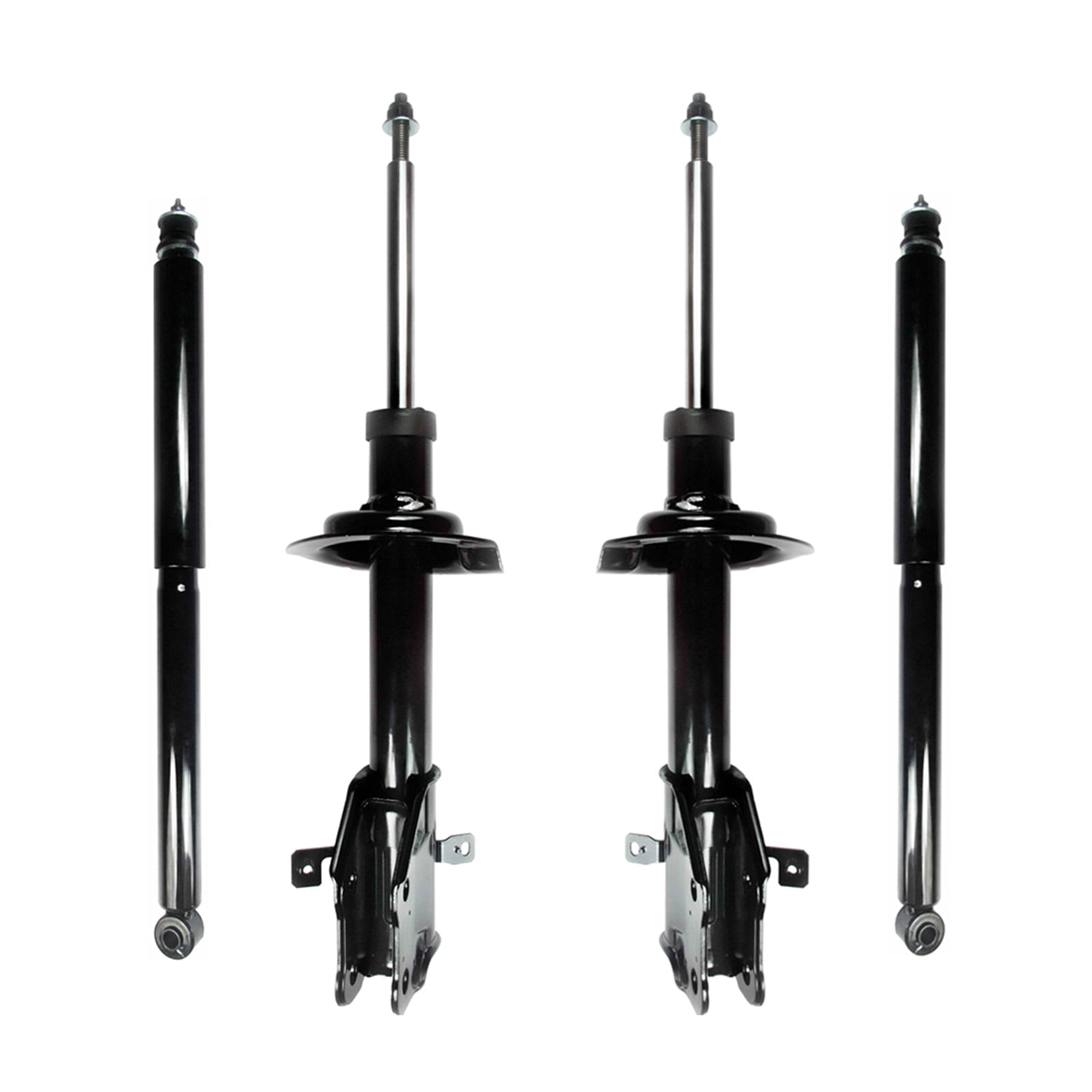 Set Front Suspension Strut Assembly-Rear Shock Absorber For 2011-2014 ...