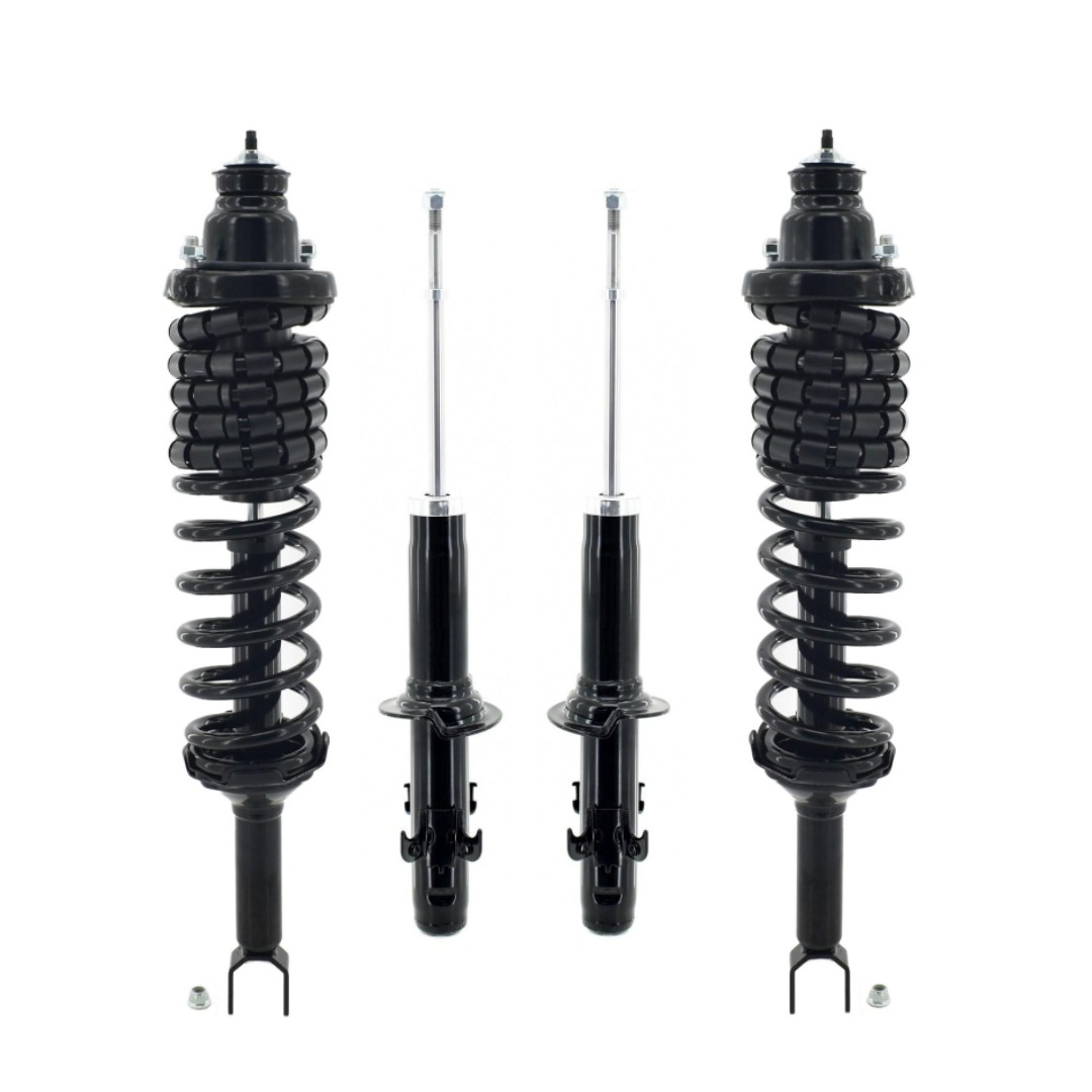 Set Front Suspension StrutRear Quick Complere Strut For 19901993