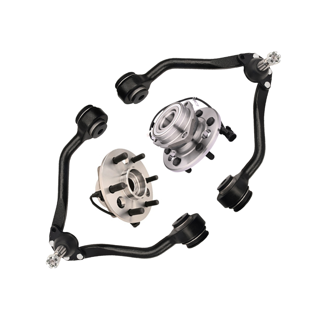 Set Front Upper Control Arm Ball JointWheel Hub Bearing To 1995