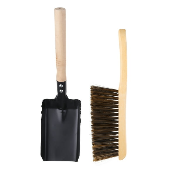 Set Include Coal Shovel and Hearth Brush for Home Fireplaces Firepit Tool Tools
