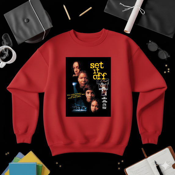 Set It Off Duality Anniversary Gaming Music Band Retro Sweatshirt V50285, up to size 5XL