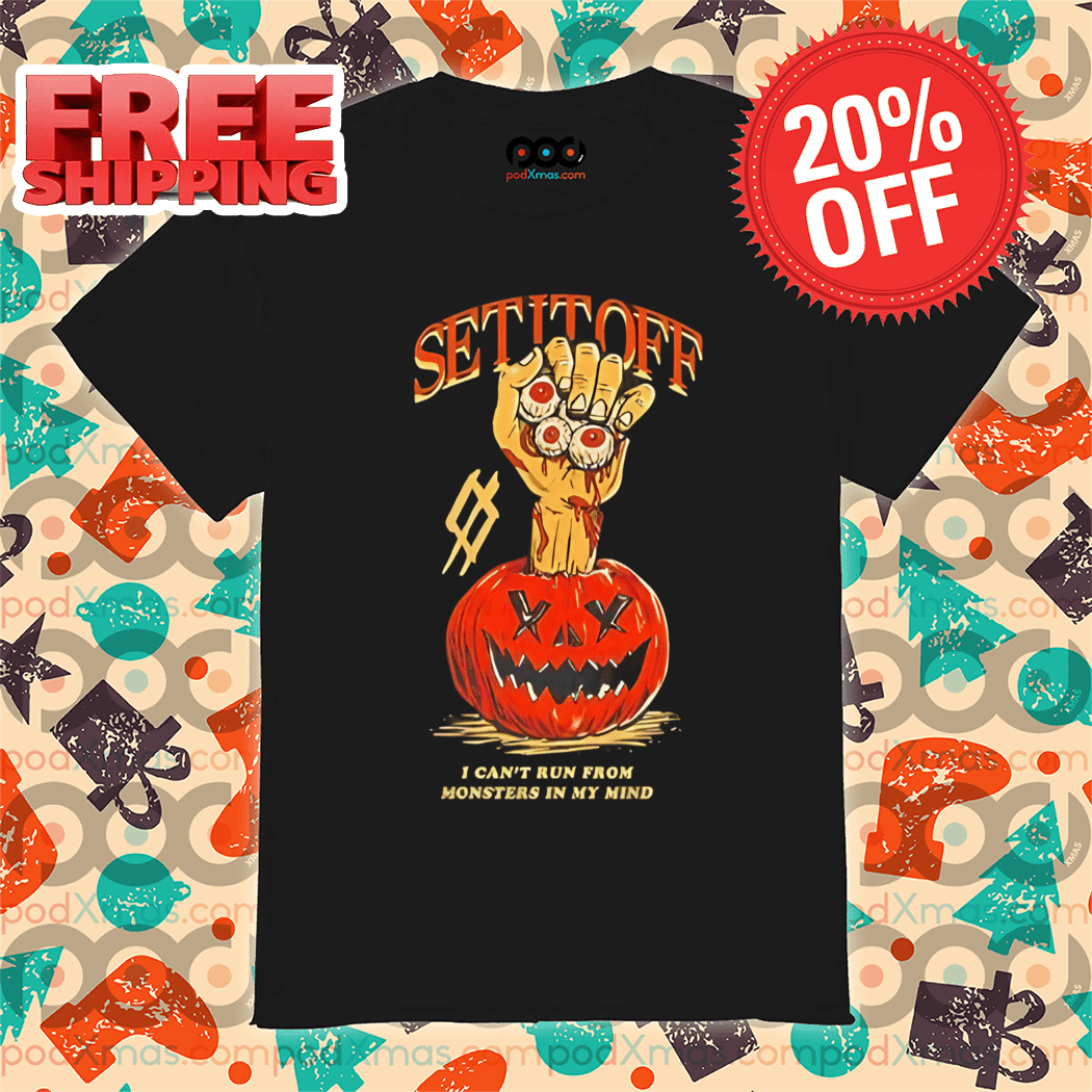 Set It Off I Can’t Run From Monsters In My Mind 2024 Shirt