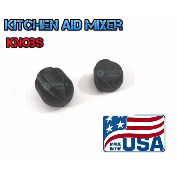 Set Lock And Speed Black Knob For Kitchenaid Stand Mixer
