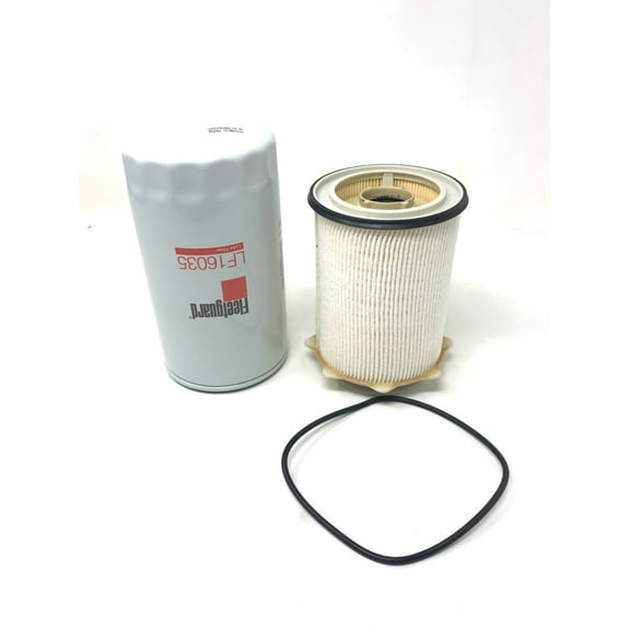 Set Lube Filter Fleetguard LF16035 & Fuel Filter Fleetguard FS43255