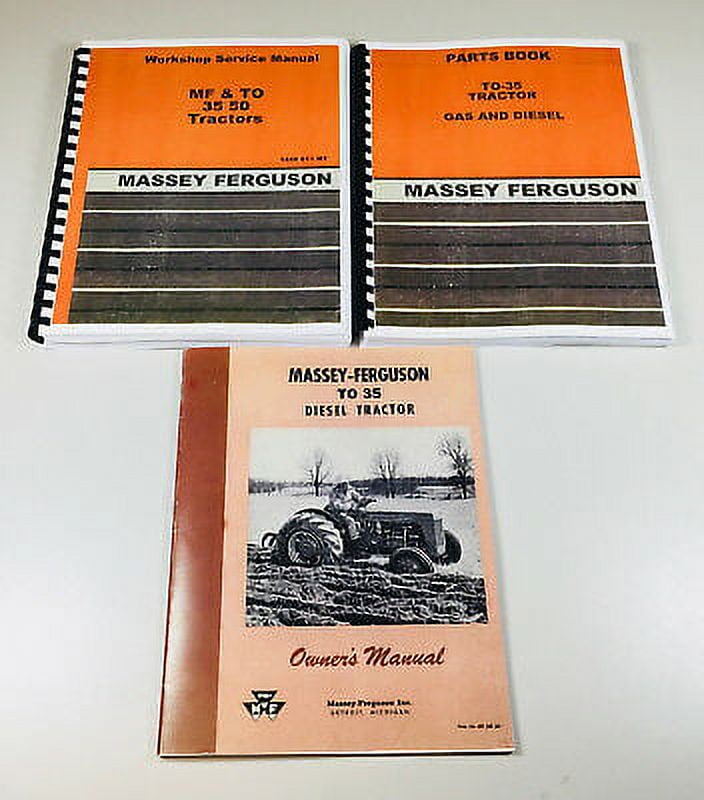 Massey Ferguson 35 Manual In Massey Ferguson Tractor Manuals & Publications For Sale | UK - Foto 7