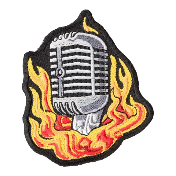 Set Me On Fire Elvis Mic Patch, Music Theme Patches