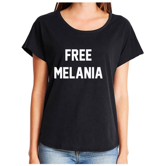 Set Melania Free Womens Dolman Tee