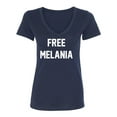 thumbnail image 1 of Set Melania Free Womens V-Neck T-Shirt, 1 of 2