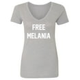 thumbnail image 1 of Set Melania Free Womens V-Neck T-Shirt, 1 of 3