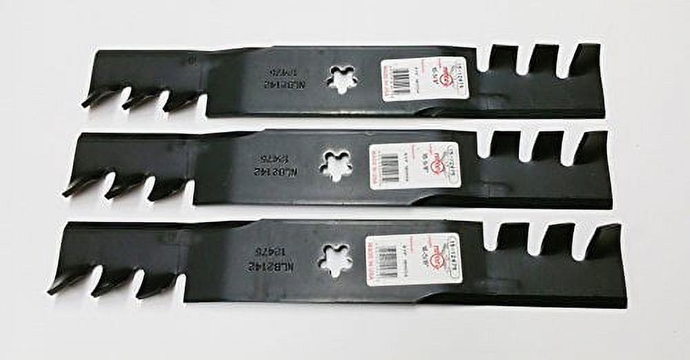 Husqvarna Craftsman Poulan 48 Deck Mulching Blades Set of 3 Replaces 180054 173921 193920 Walmart