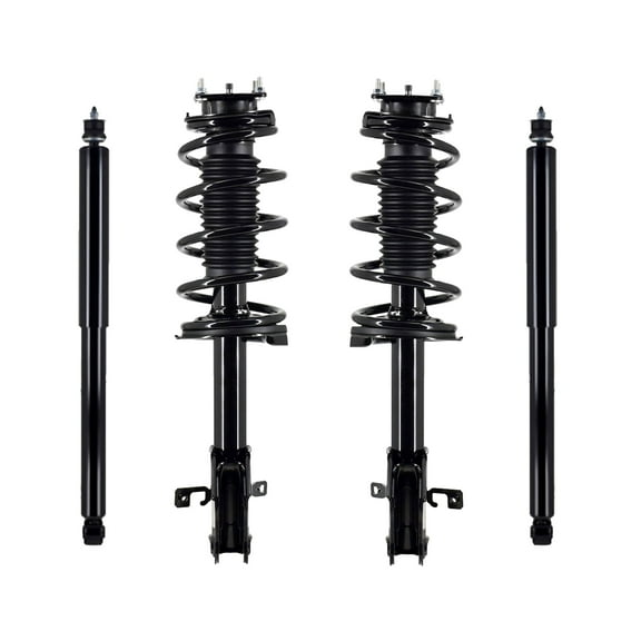 Set OF 4 Front Quick Complete Strut-Rear Shock For 2012-2014 Ford Edge EcoBoost