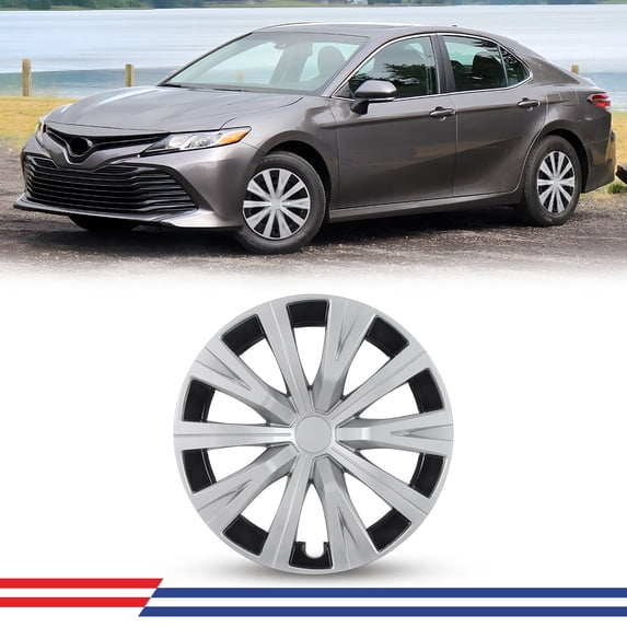 (Set of 1) 16 inch Hubcaps Wheel Rims Cover for 2018-2024 Toyota Camry/Camry Hybrid