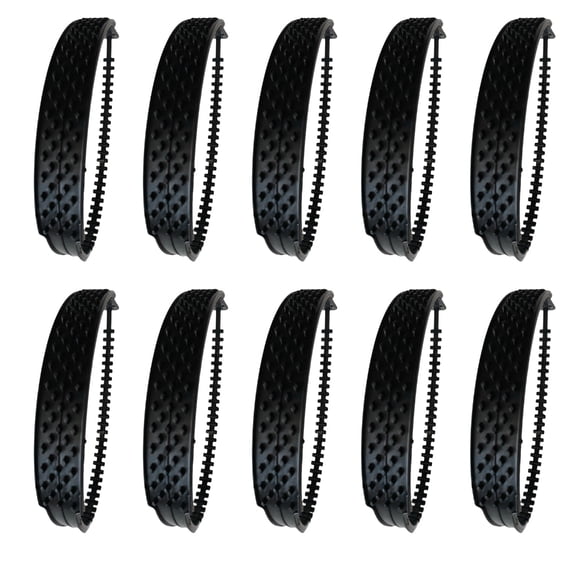 Set Of 10 Chains Vehicle Tire Grip Straps 87cm for Car Ensuring Safe Driving On Slippery Surfaces & Various Tire Size