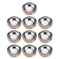 thumbnail image 1 of Pack of 10 Bulk 304 Stainless Steel Serving Bowls Restaurant Quality Dishwasher Safe Stackable Space Saving Design, 1 of 9