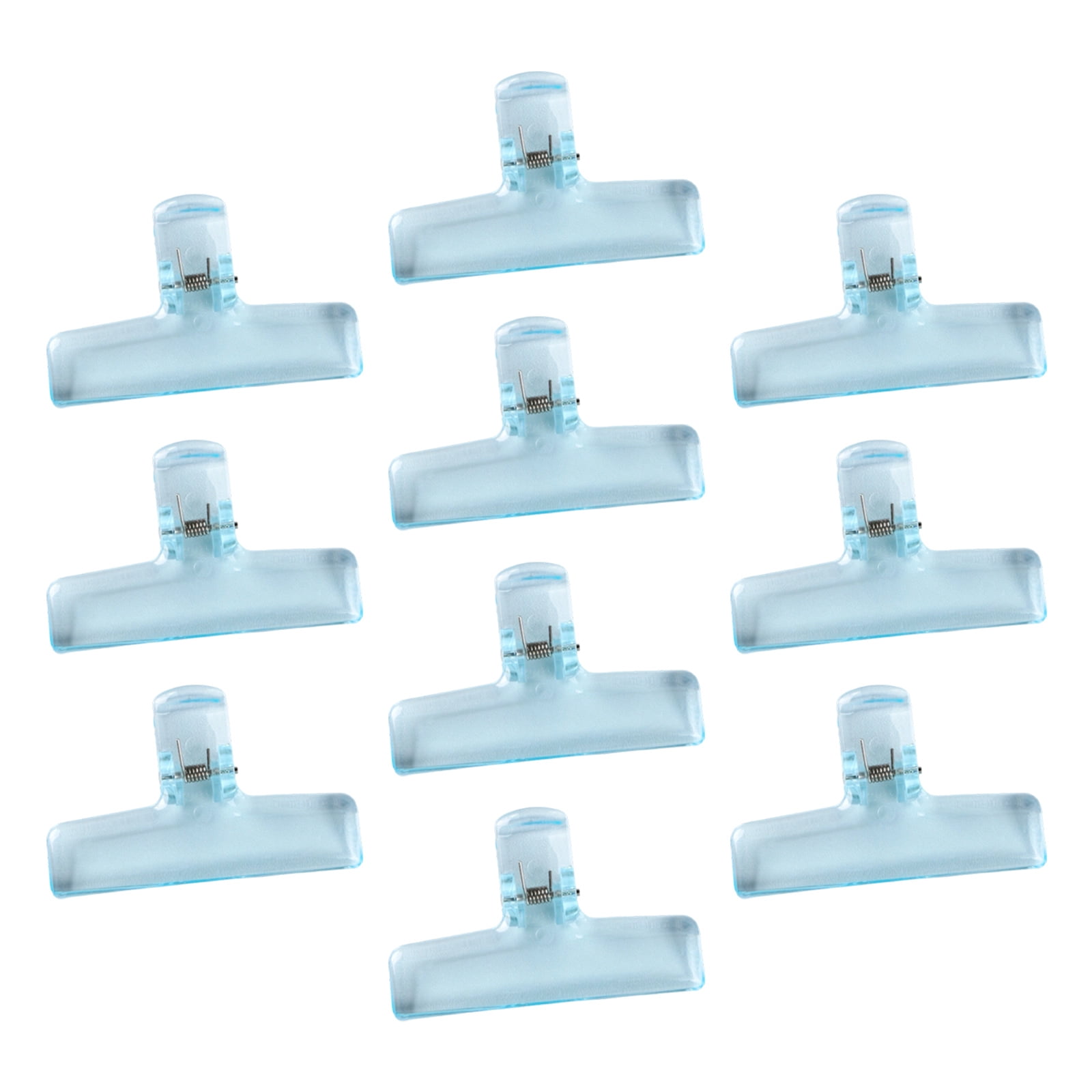 Set Of 10 Paper Clamp Clear Acrylic Paper Clip File Paper Clip for ...