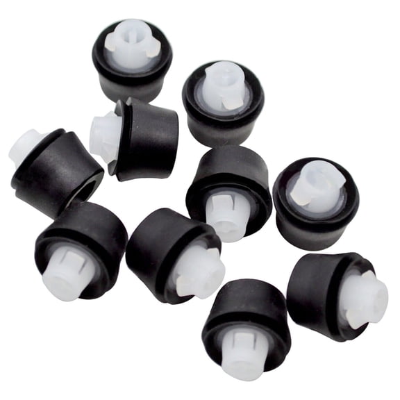 Set Of 10 Shock Absorbing Rubber Bumpers Rubber Cushion Blocks Rubber Dampers Simple Installation for Automotives