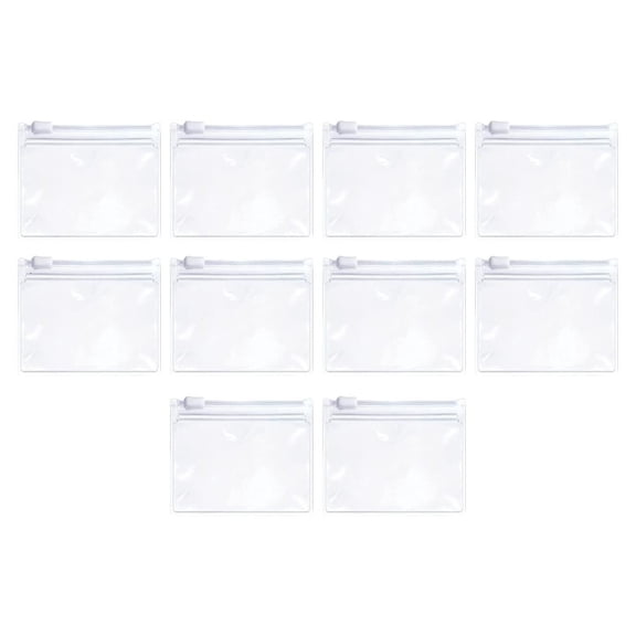 Set Of 10 Travel Friendly EVA Pills Bags With Secure Zippered Closure Vitamin And Tablets Storage Pouches Medication Bag