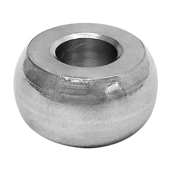 Set Of 10Pc Plain Ball Swage End Fitting 1/4" Stainless Steel 316 For Industrial Wire Rope Terminal Cable