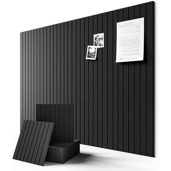 Set Of 12 Dense Felt Wall Panels With Push Pins Great For Professional Zone School And Dormitory Design