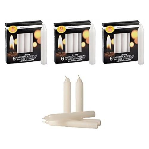 Set Of 18 LongBurn Emergency Candles