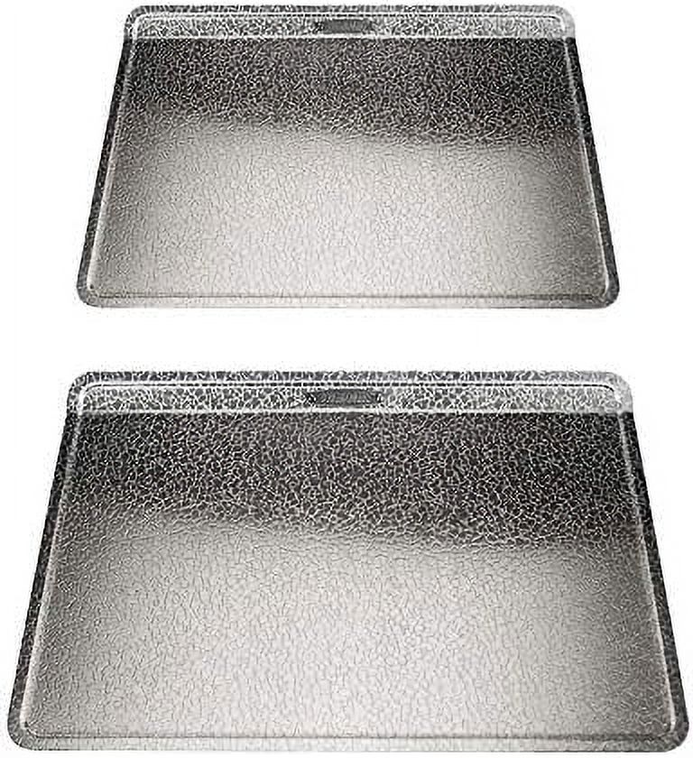 Set Of 2 Baking Sheets, 10 X 14Inch Biscuit And 14 X 17.5Inch Cookie