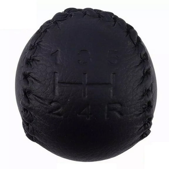 Set Of 2 Black Leather Transfer Case & Gear Shift Knobs For Nissan Patrol Gu Fangkenuo