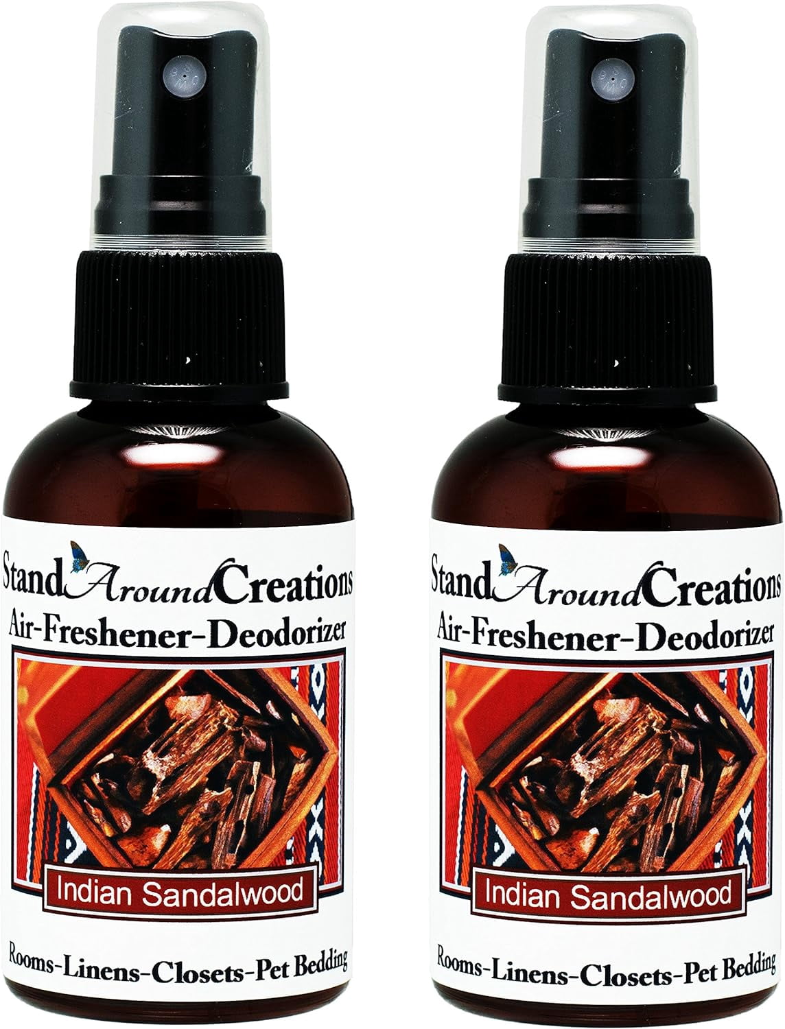 Set Of 2 Concentrated Spray For Room/Linen/Room Deodorizer/Air