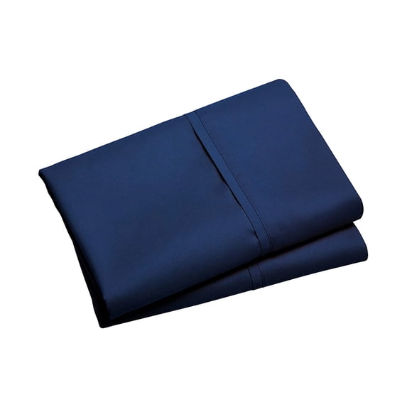 Set Of 2 Extra-large Pillowcases soft Brushed Microfiber Pillowcases With Envelope Closure 20x36 Inches Cooling and Breathable Pillow Cases Navy