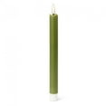 thumbnail image 1 of Set Of 2 Green Led Taper Candle, 1 of 3