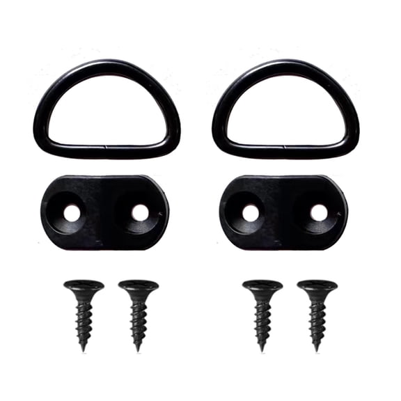 Set Of 2 Heavy Duty Cargo Net Hooks Reliable Luggage Net Fasteners Quick Installation Designed for Easy Installation
