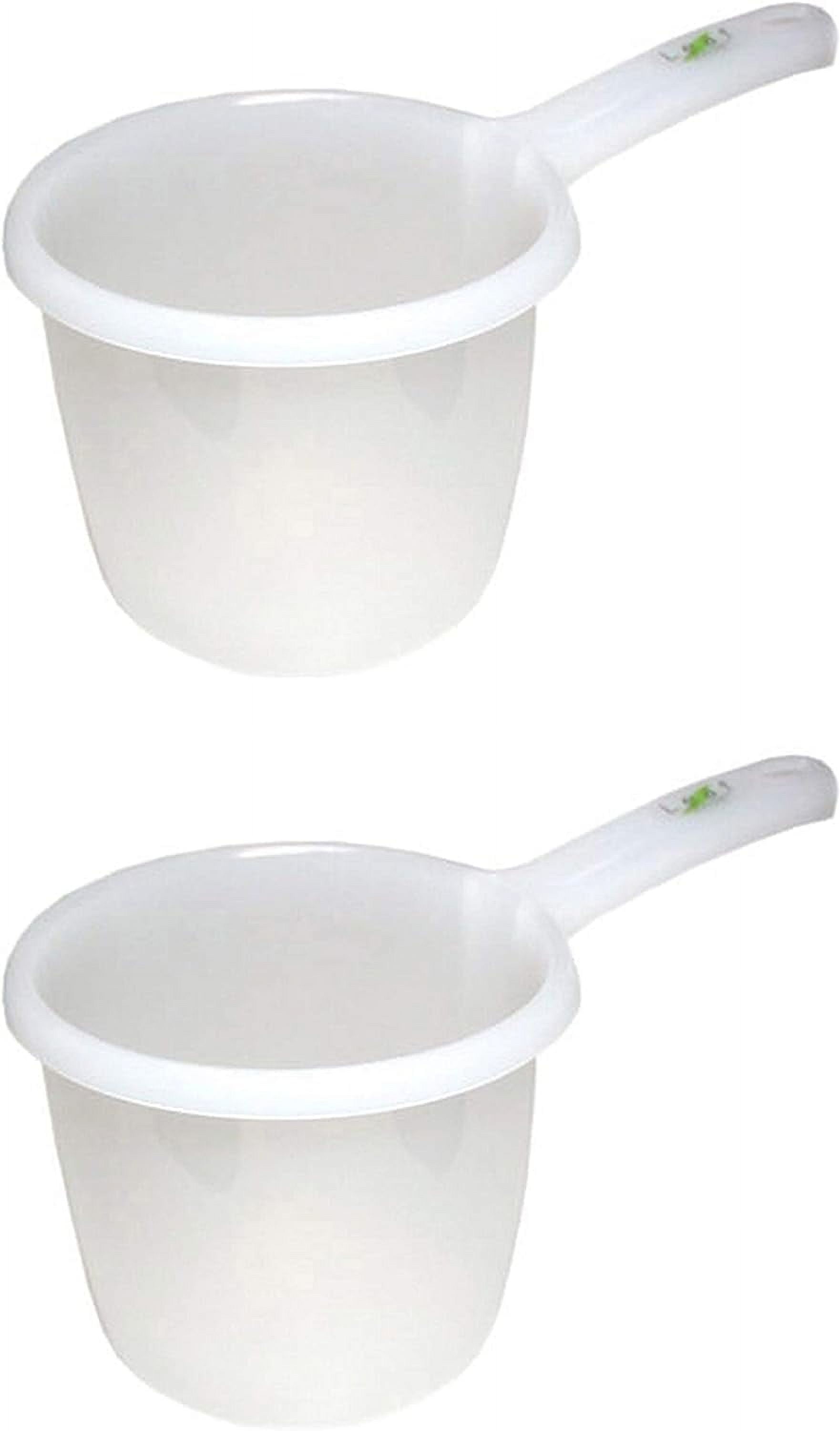 Set Of 2 Japanese Plastic Water Ladle Bath Ladle Dipper Filipino Tabo