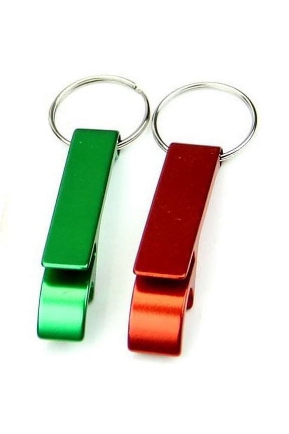 Set Of 2 - Key Chain Beer Bottle Opener/Pocket Small Bar Claw Beverage Keychain Ring