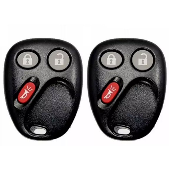 Set Of 2 NEW Keyless Entry Remote For 2003 - 2007 GMC Sierra LHJ011 OEM VLS