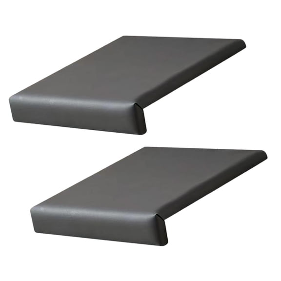 Set Of 2 Piece Thick L Corner Seat Pad Soft Support Seating Mat For Stair And Wall Travel Foldable Design