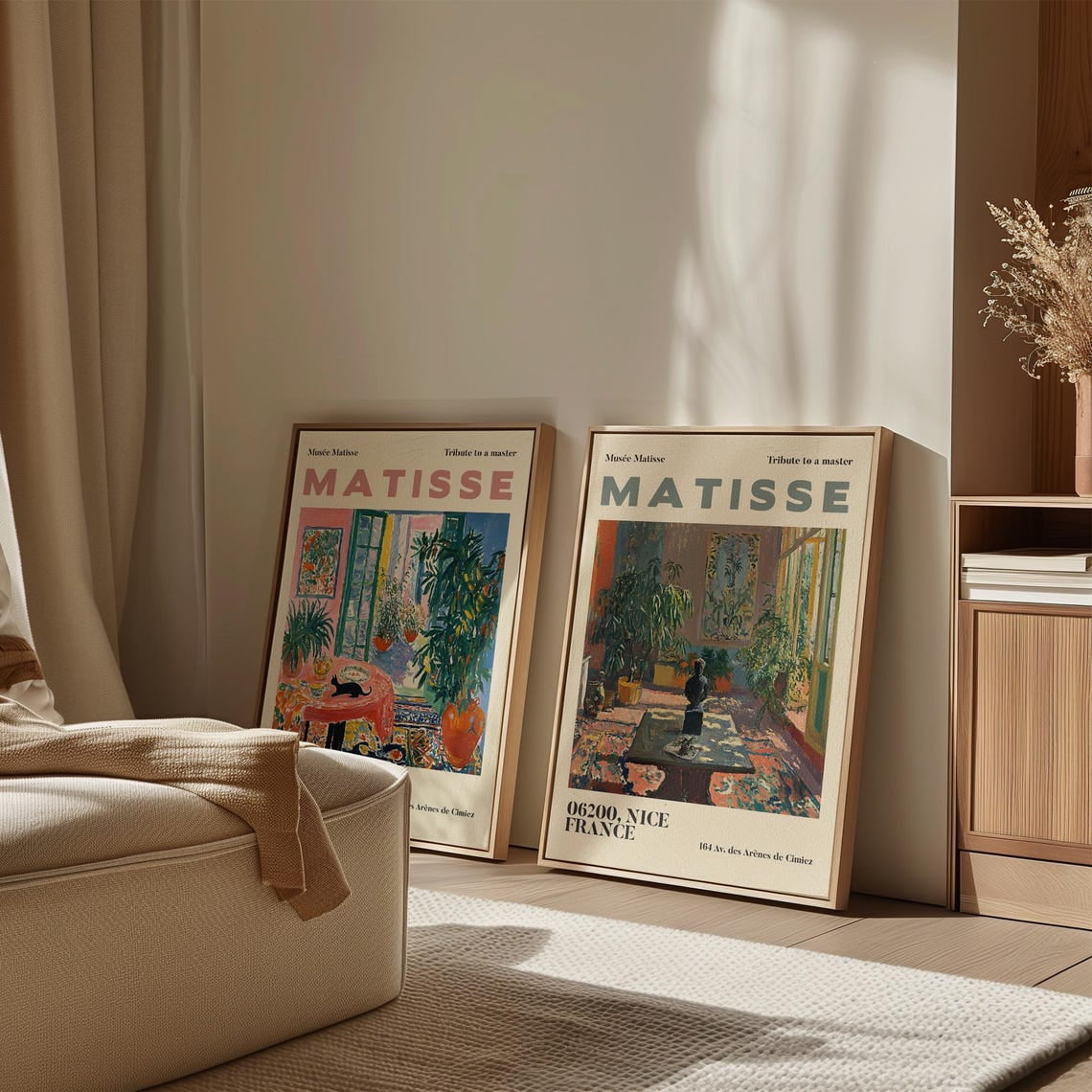 Set Of 2 Style Wall Art Prints,