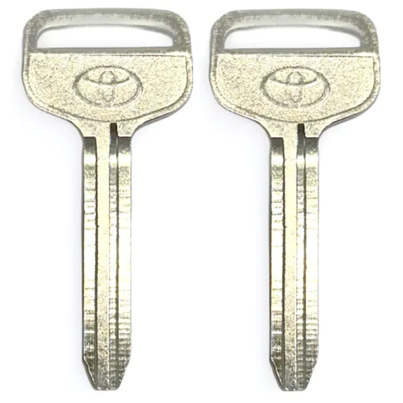 Set Of 2 TR47 - X217 - Toyota - Metal Key Blank