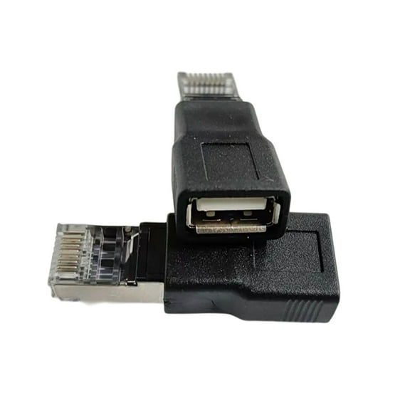 Set Of 2 USB To RJ45 Networking Ethernet Adapters For Stable Data Transmission