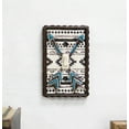 thumbnail image 1 of Set Of 2 Western Crossed Turquoise Arrows Wall Single Toggle Switch Plate, 1 of 5