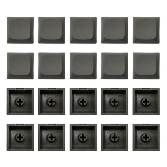 Set Of 20 1U Color Keycaps, Stain Resistant And Fingerprint Proof Enhances Typing For Mechanical Keyboards