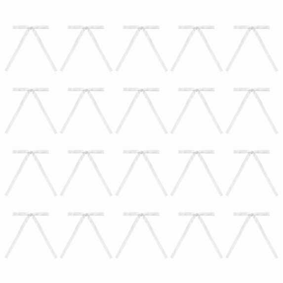 Set Of 20 Velvets Ribbon Bowknot Elegant Butterfly Knot for Festival Home Decoration Gift Embellishment Accessories
