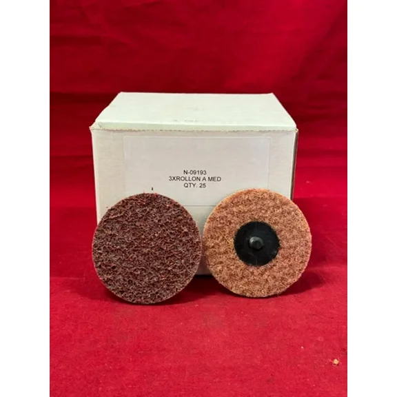 (Set Of 25) 3'' Tr Precision Surface Disk Conditioning Disc Medium