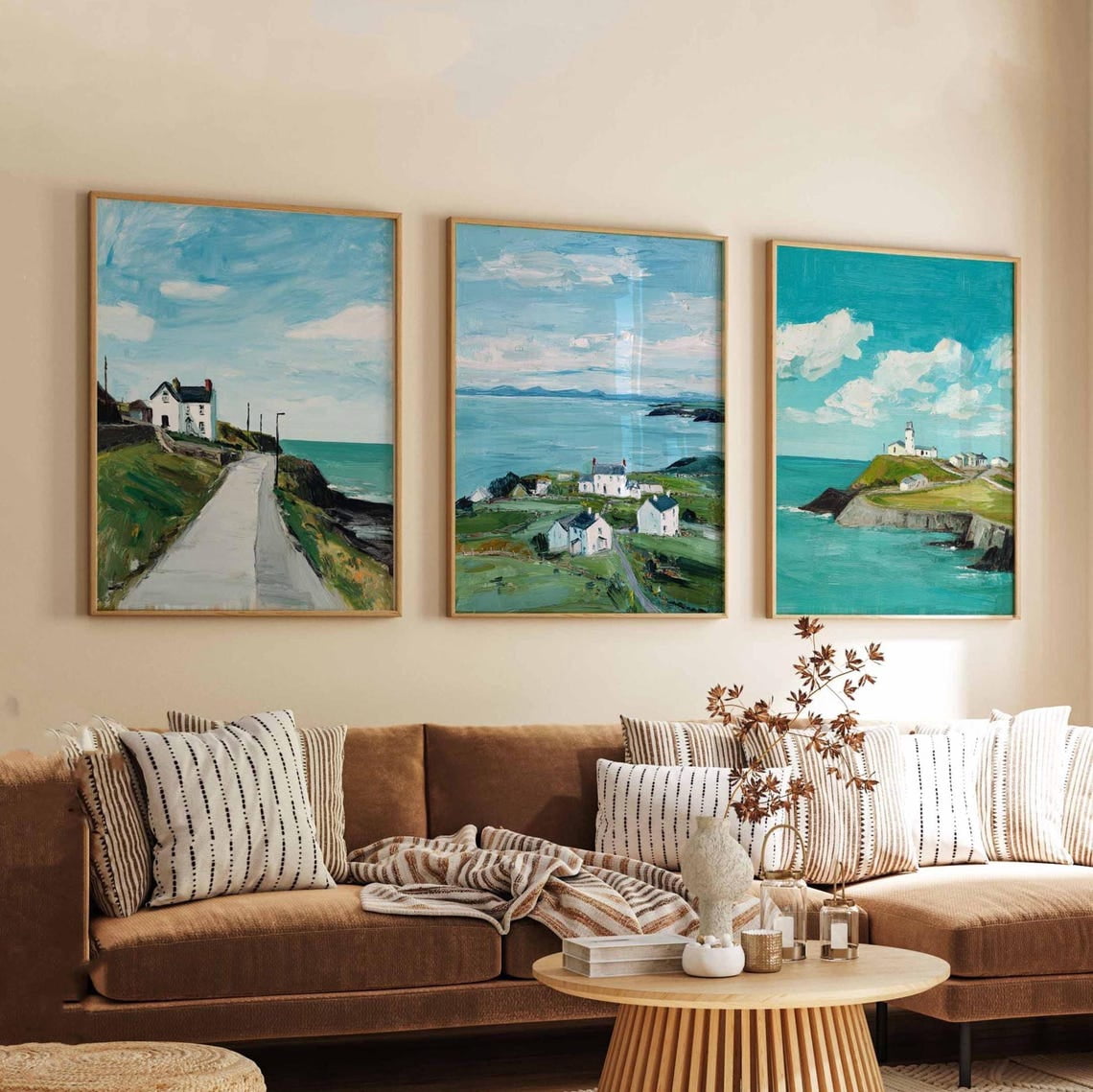 Set Of 3 Anglesey Wall Art Prints Wales Travel Coastal Welsh set-of-3-anglesey-wall-art-prints-wales-travel-coastal-welsh