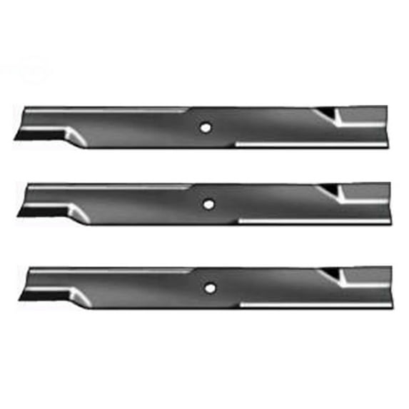Set Of (3) Blades Dixie Chopper 24"X 5/8" Heavy Duty Replaces: BAD BOY 038-7202-00 BAD BOY 038-7230-00 DIX